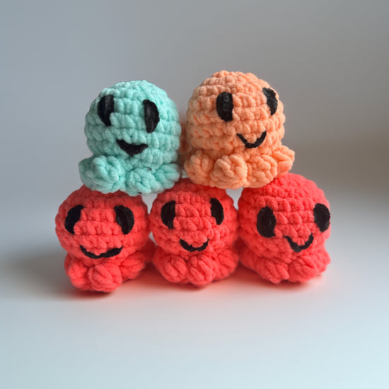 kawaii crochet plush